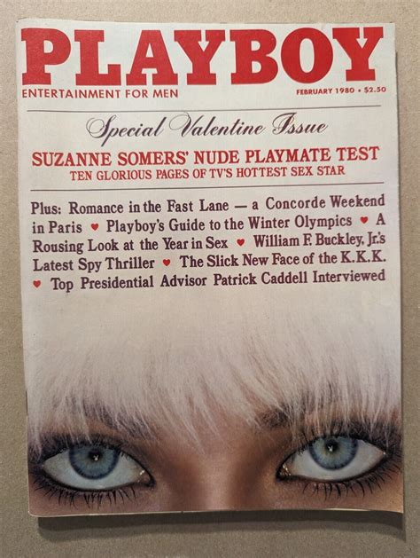 suzane somers playboy|Playboy Magazine February 1980 vol.27, no.2